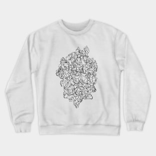 Pen & Ink Escher Puzzle Crewneck Sweatshirt